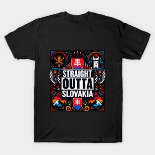 Straight Outta Slovakia T-Shirt